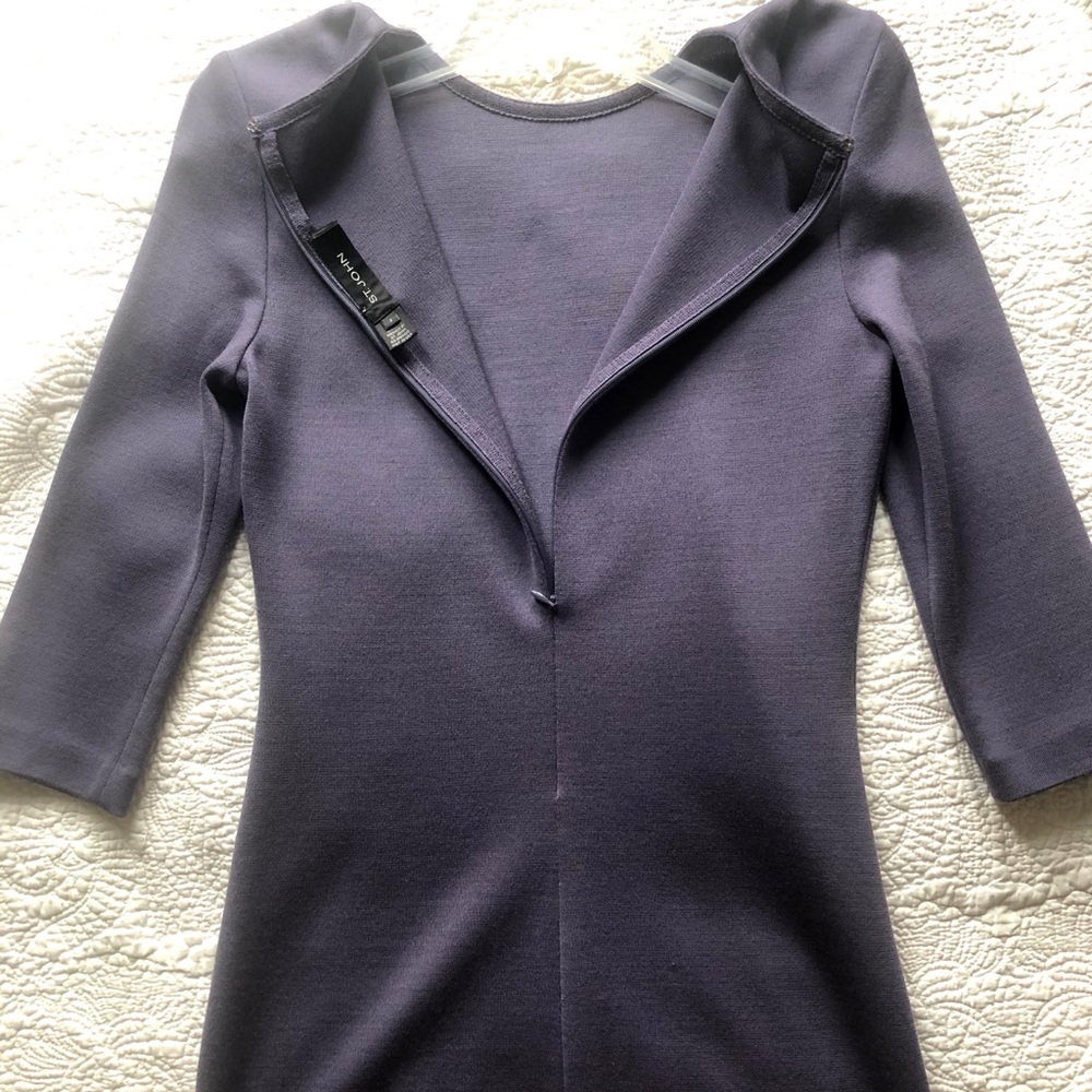 St. John Mauve/Lavender Sheath Dress